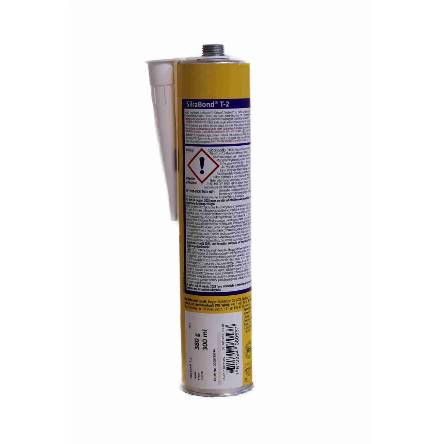 Sika SikaBond T2 Konstruktionsklebstoff weiß, 300 ml