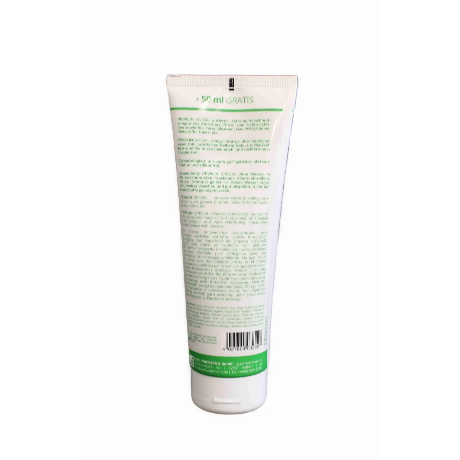 Voormann Pevalin Spezial Handreinigungscreme rückfettend 250 ml Ansicht 4