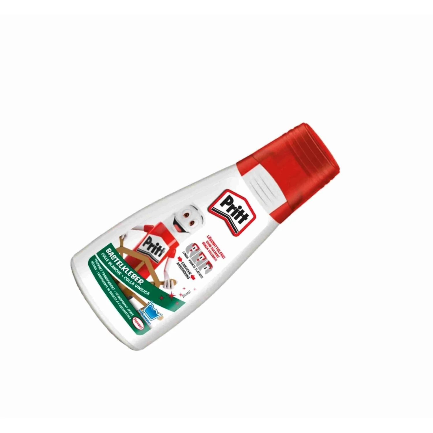 Pritt Bastelkleber lösemittelfrei weiß, Flasche 100 g