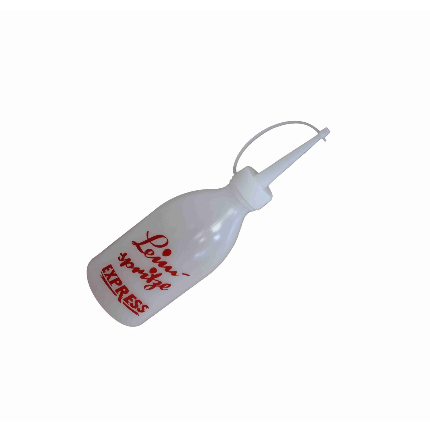 Leimflasche leer mit Dosierspitze, 250 ml transparent