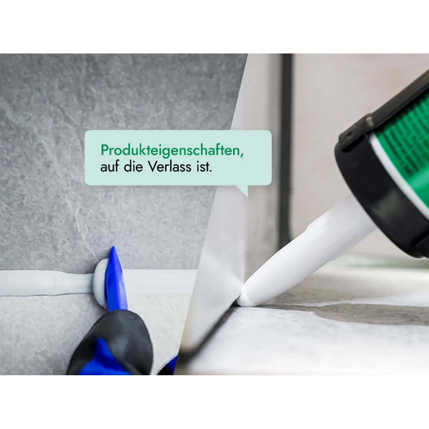 Ottoseal S100 Premium Sanitärsilikon achatgrau 300ml, elastische Fuge für Bad und Sanitärbereich