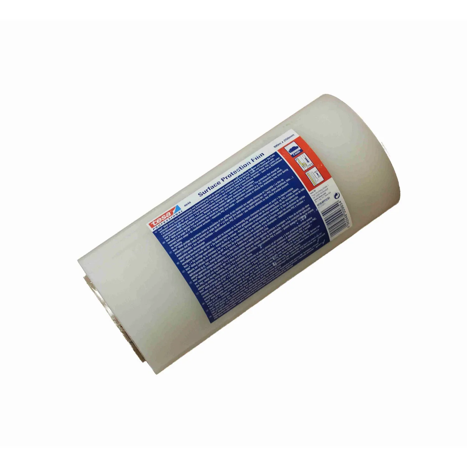 Tesa Oberflächenschutzfolie transparent 250 mm x 100 m