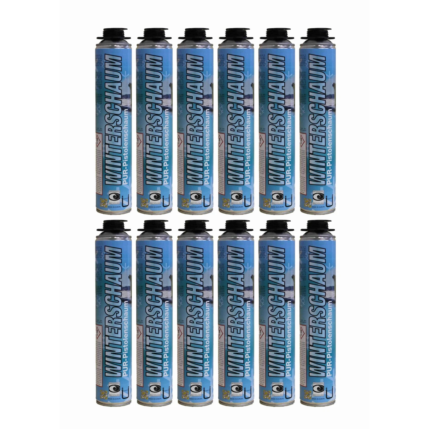 BIWA Winterschaum B2 für Frost, Gebinde 12 × 750 ml