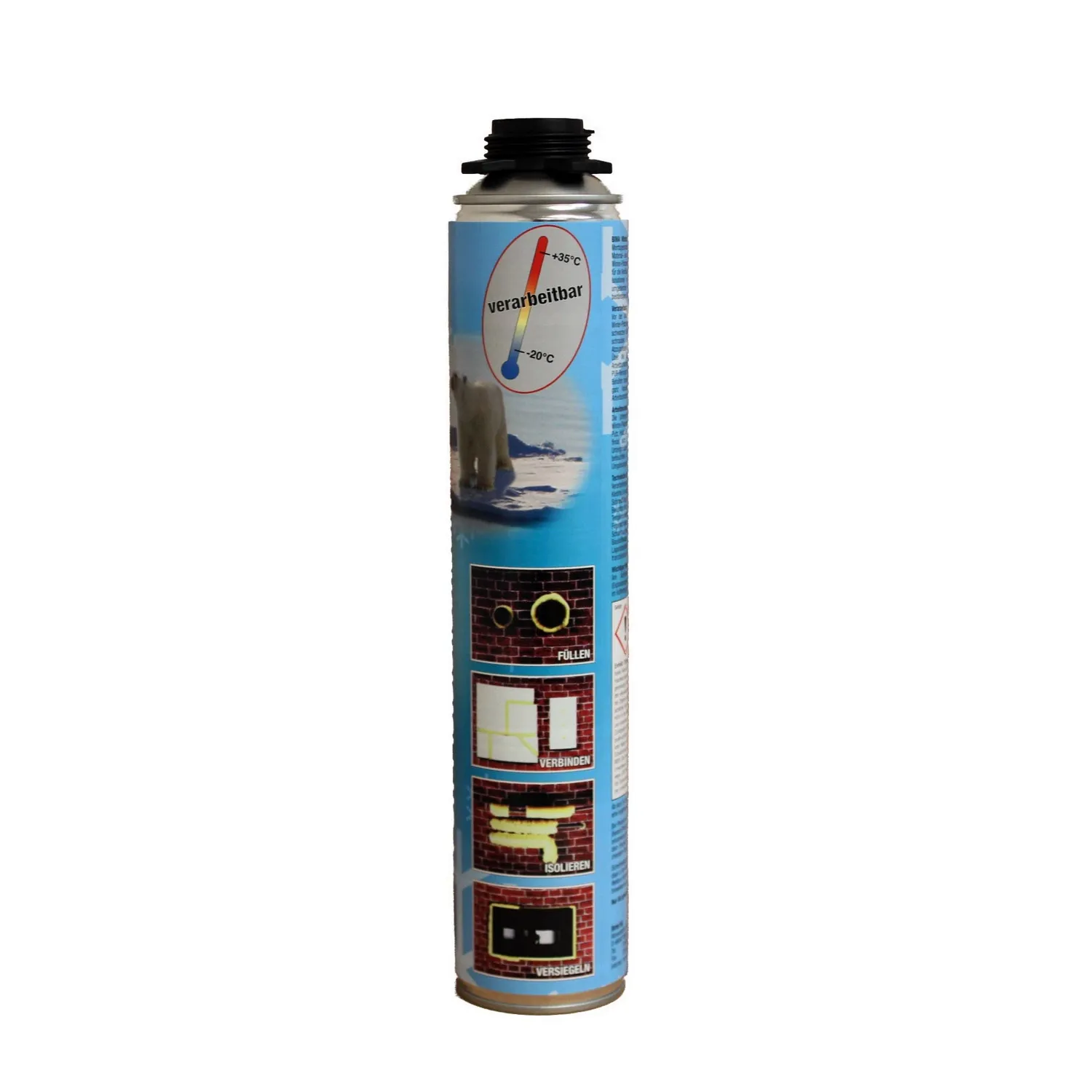 Soudal Winterschaum PU-Pistolenschaum 750 ml bis -20°C
