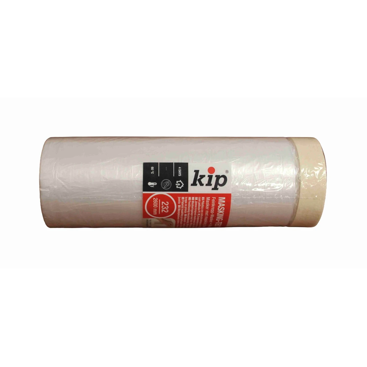 KIP 232 Feinkrepp-Masker Abdeckfolie, 2600 mm × 25 m