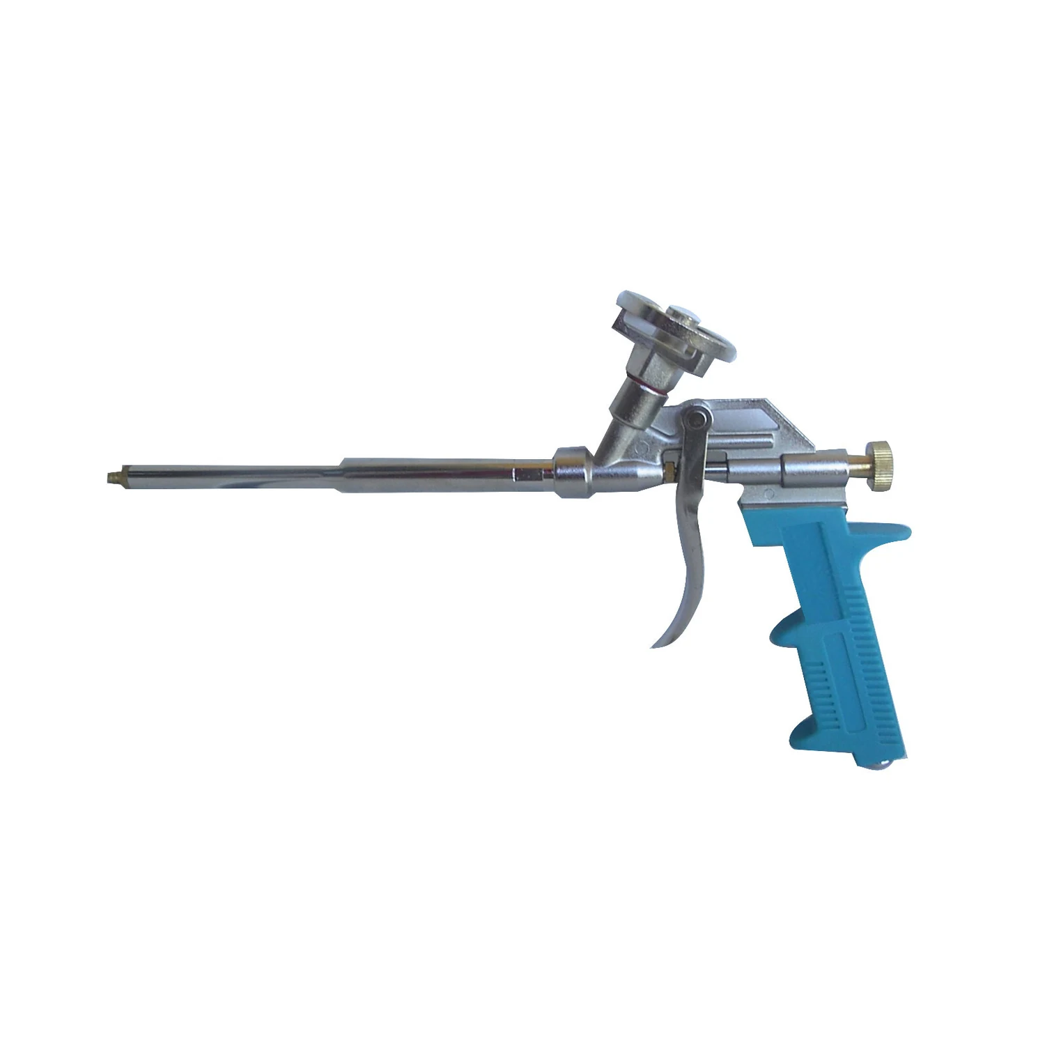 Schaumpistole F5 aus Metall mit 500 ml PU-Reiniger