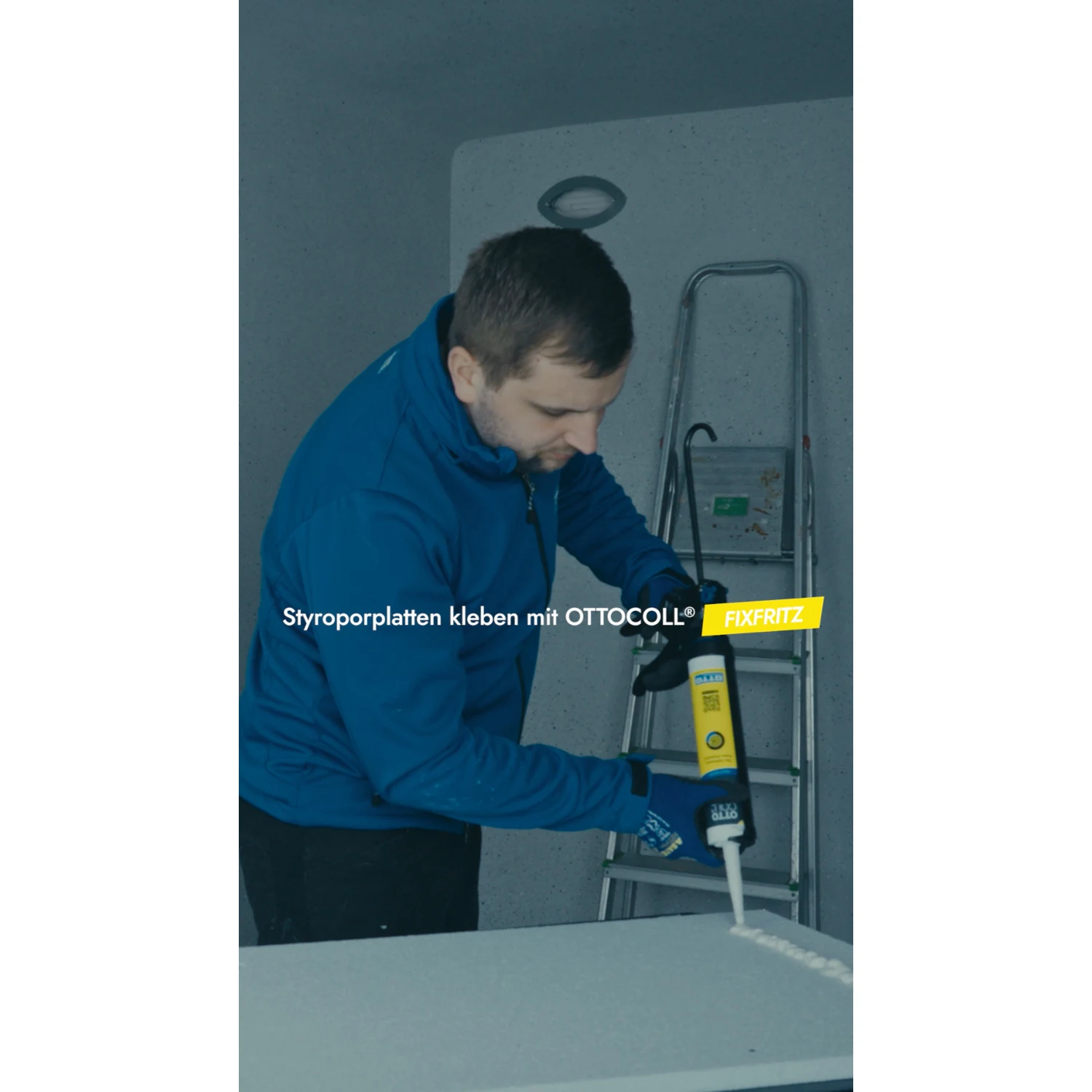 Ottocoll FIXFRITZ Montagekleber weiß, Kartusche 310 ml