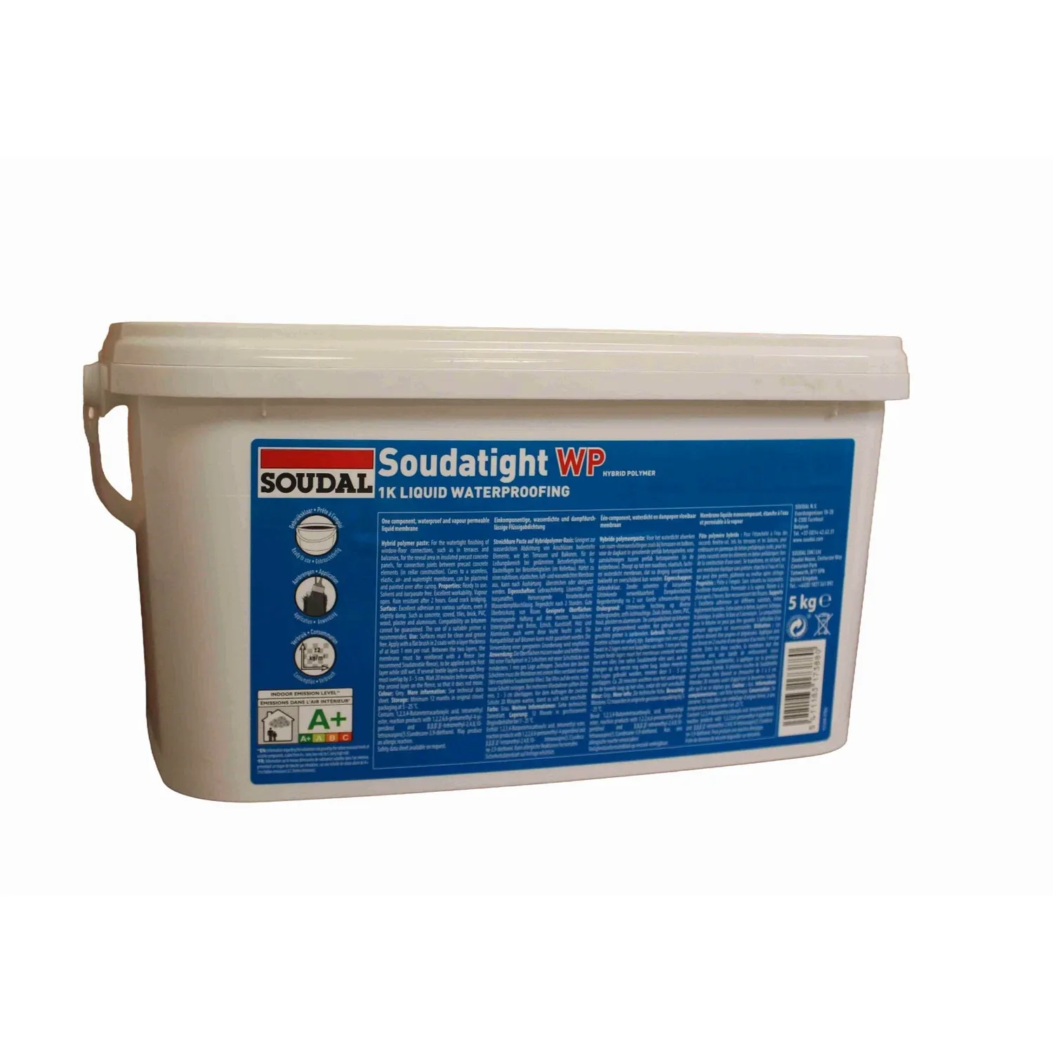 Soudal Soudatight WP Eimer Rückansicht 5 kg
