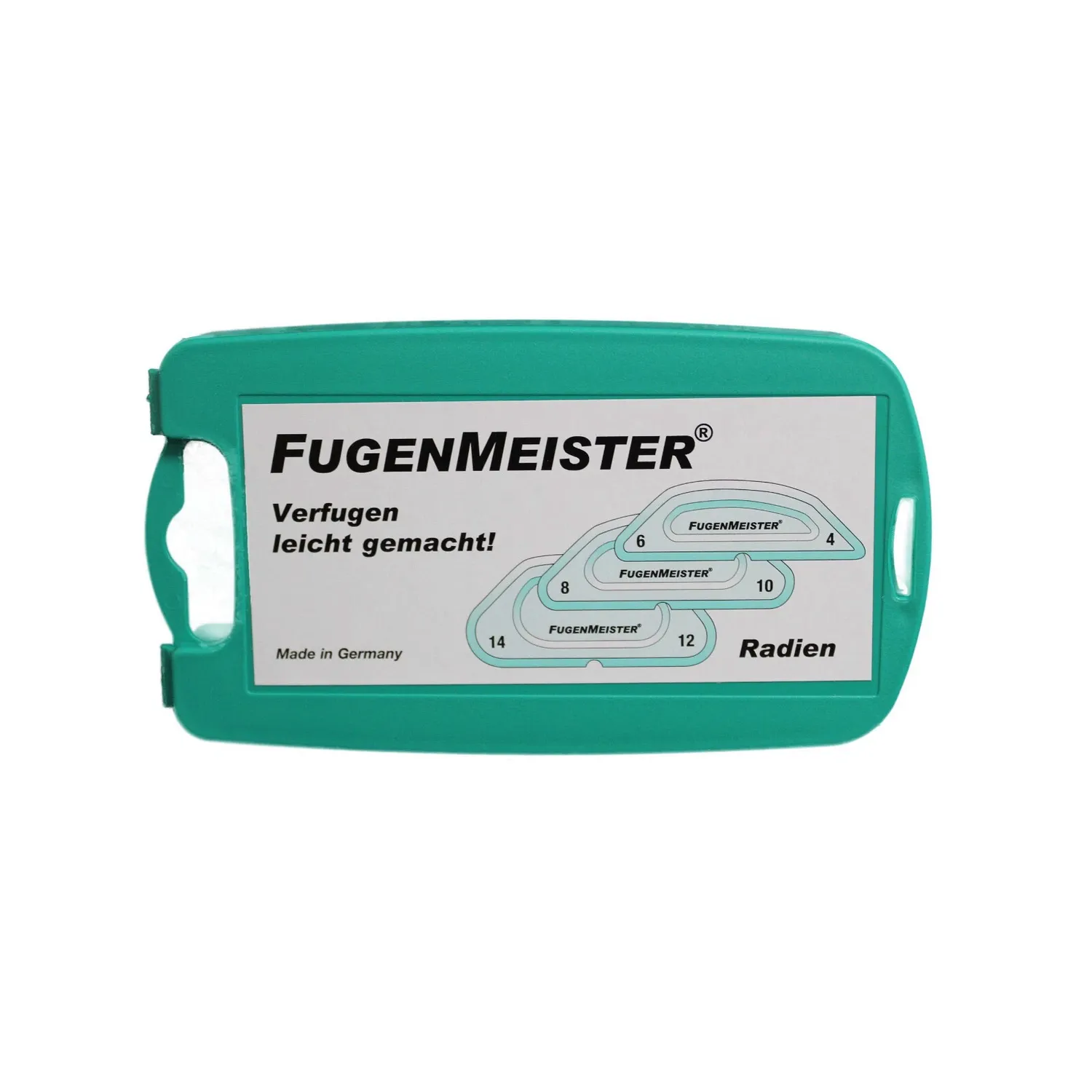 Fugenmeister Fugenspachtel Radien-Set 4-14 mm Kunststoff 3-tlg