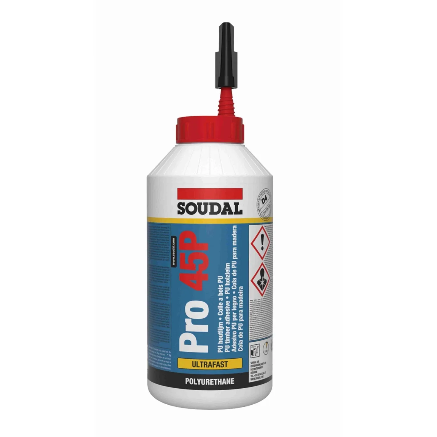 Soudal Holzleim PU-Leim wasserfest 750 g