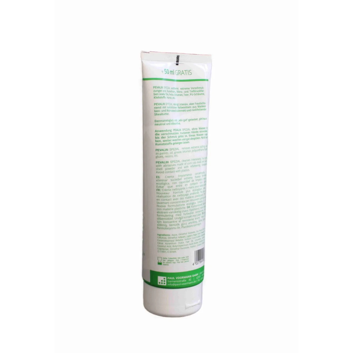 Voormann Pevalin Spezial Handreinigungscreme rückfettend 250 ml Ansicht 2