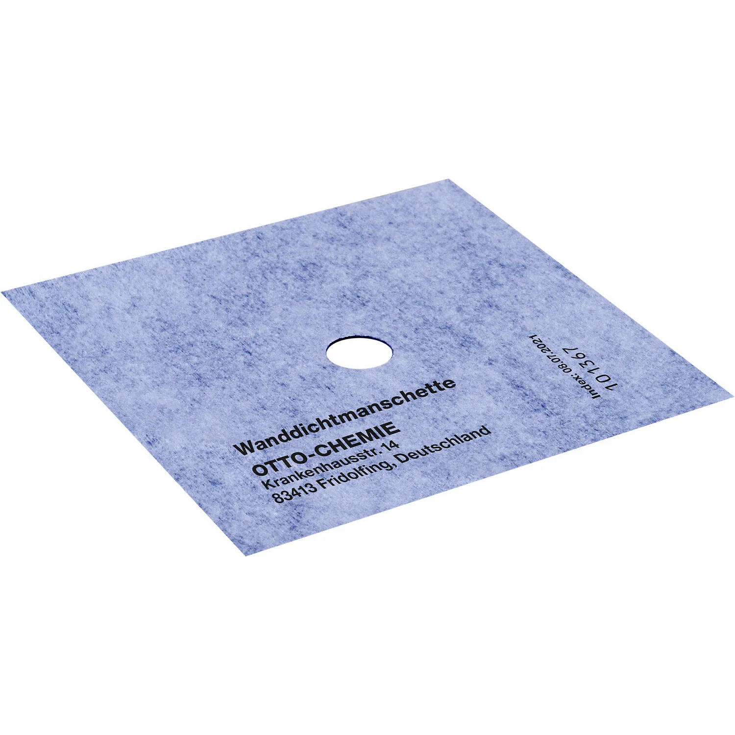 Ottoflex Wand Dichtmanschette 15x15cm für die Abdichtung von Rohrdurchführungen in der Wand