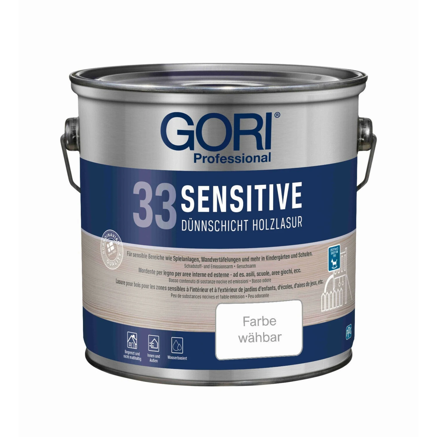 Gori 33 Sensitiv Holzlasur 2,5 l