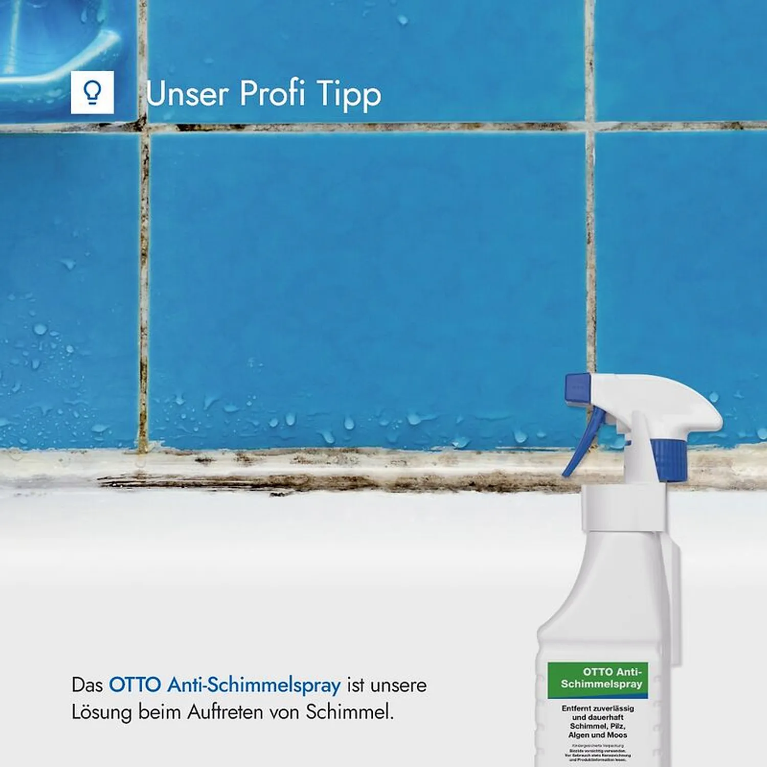 Otto Chemie Anti-Schimmelspray sofortwirksam für Fugen 500 ml