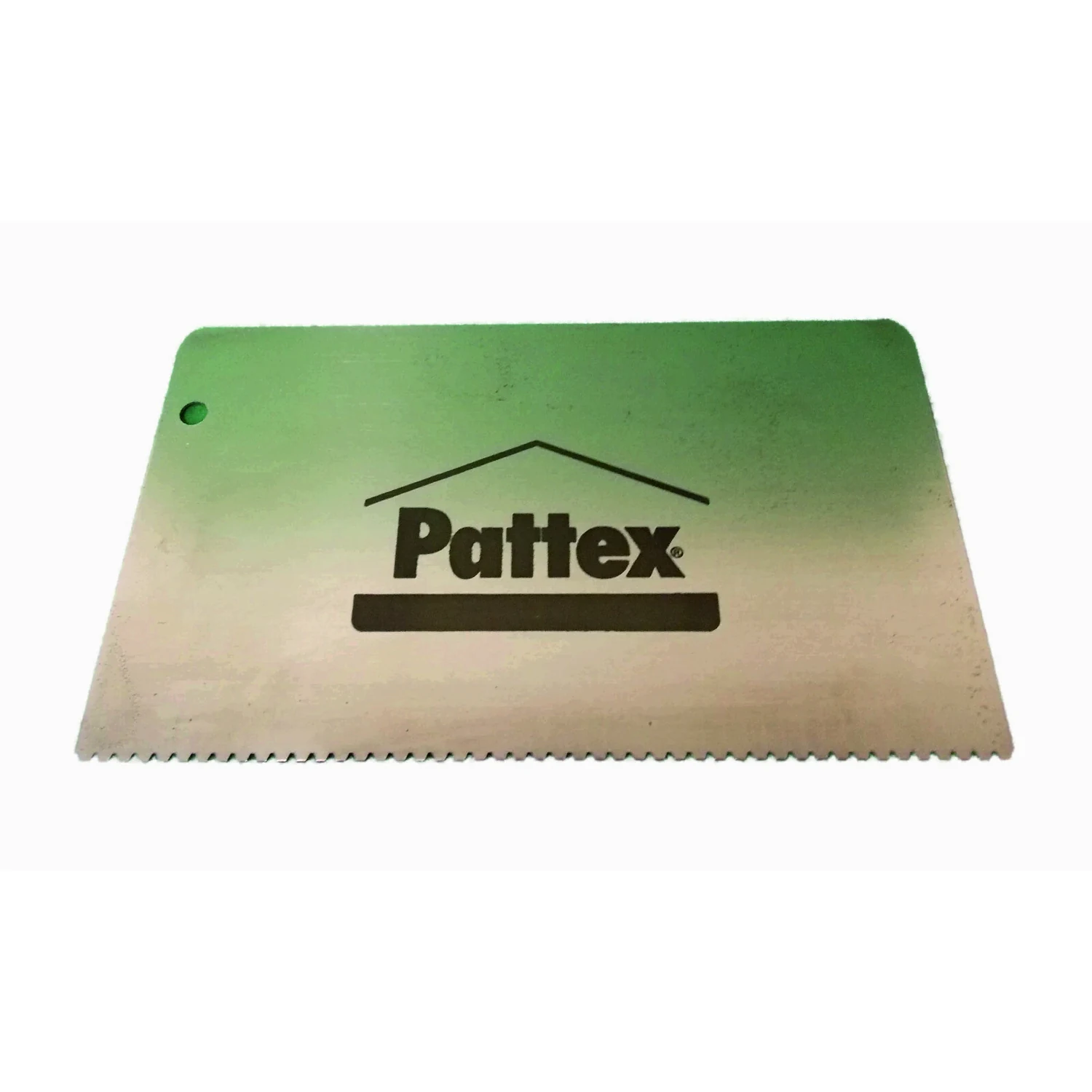 Pattex Zahnspachtel aus Metall für Kleber und Leim