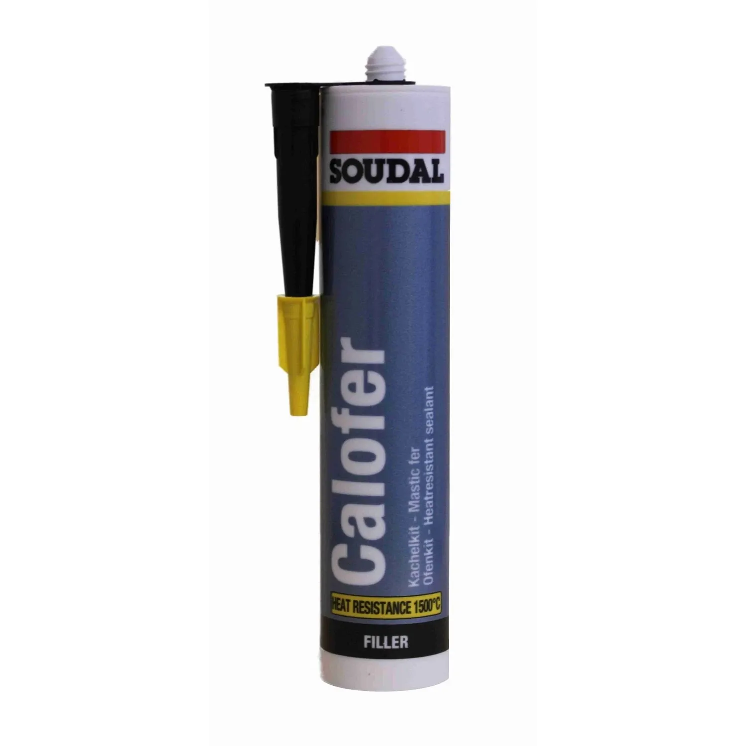 Soudal Calofer Ofenkitt hitzebeständig 300 ml – Anwendung