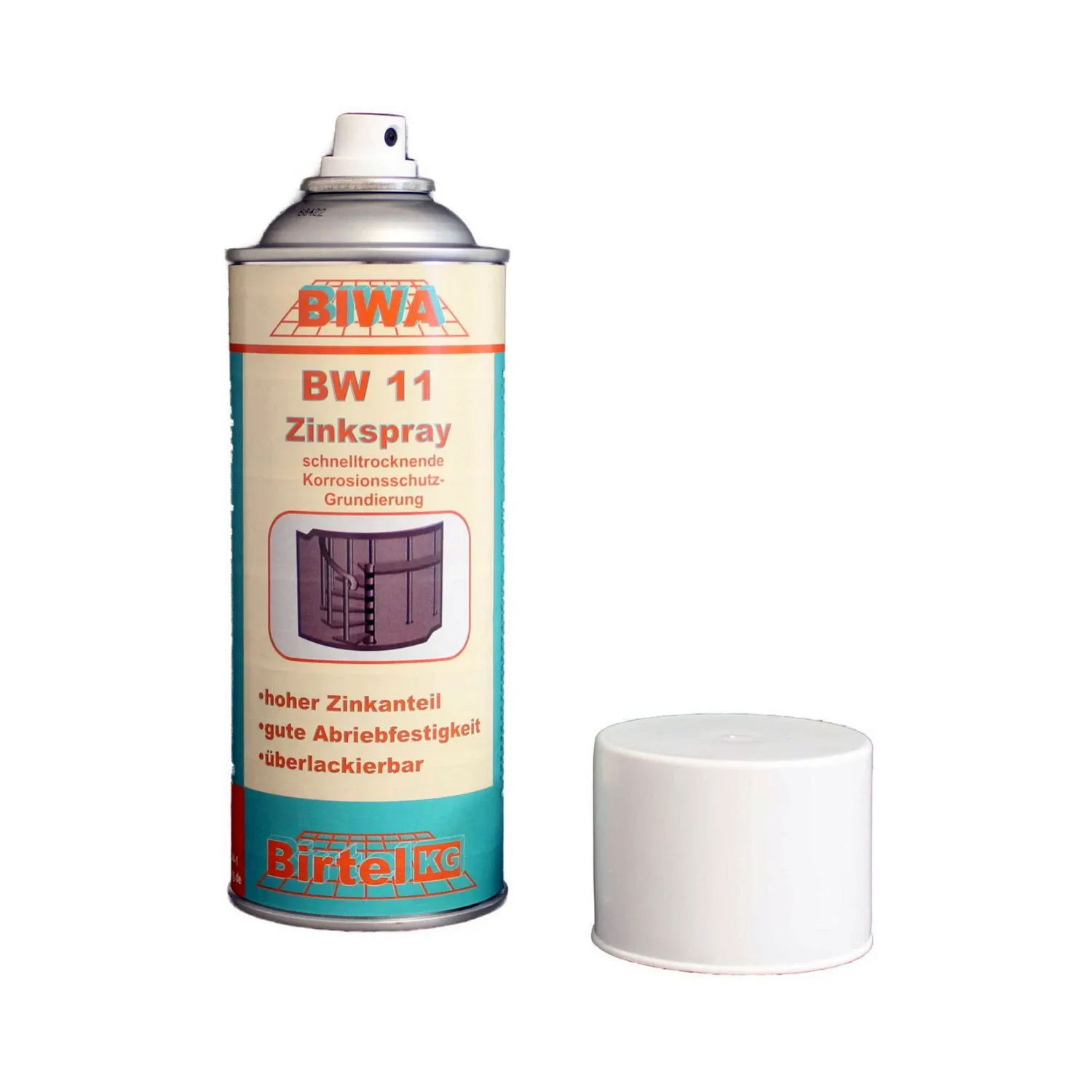 Zinkspray BW11 – Korrosionsschutz-Grundierung zinkgrau 400 ml