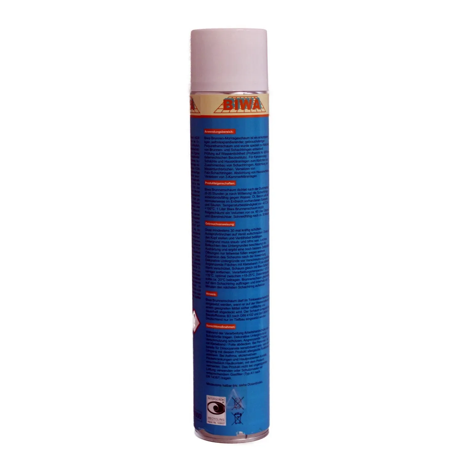 Biwapur P970M Brunnenschaum Bauschaum wasserdicht 750 ml