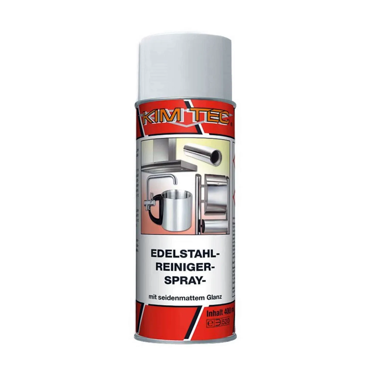KIM TEC Edelstahlreiniger-Spray Fettlöser Edelstahlpflege 400 ml