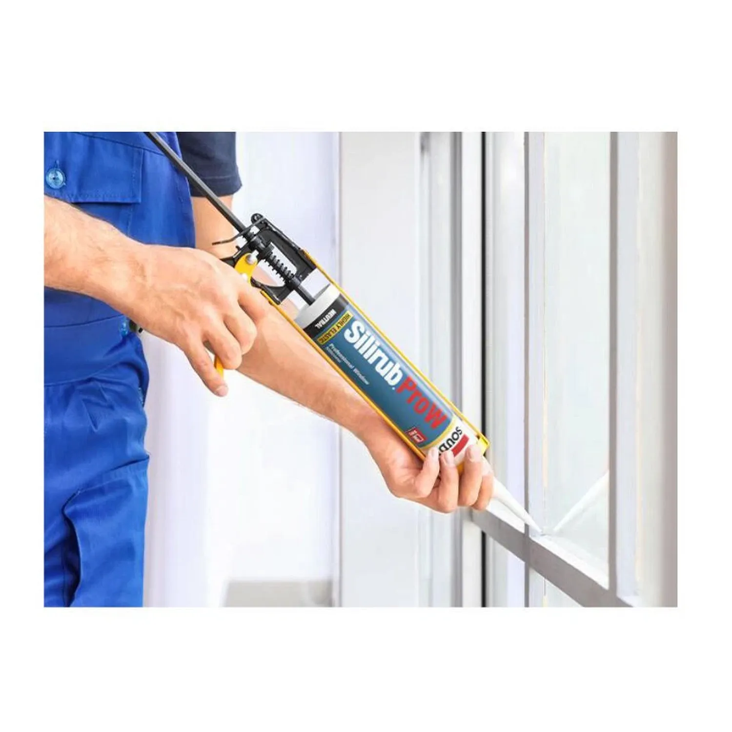Soudal Silirub PRO W Glassilikon farbecht 300 ml