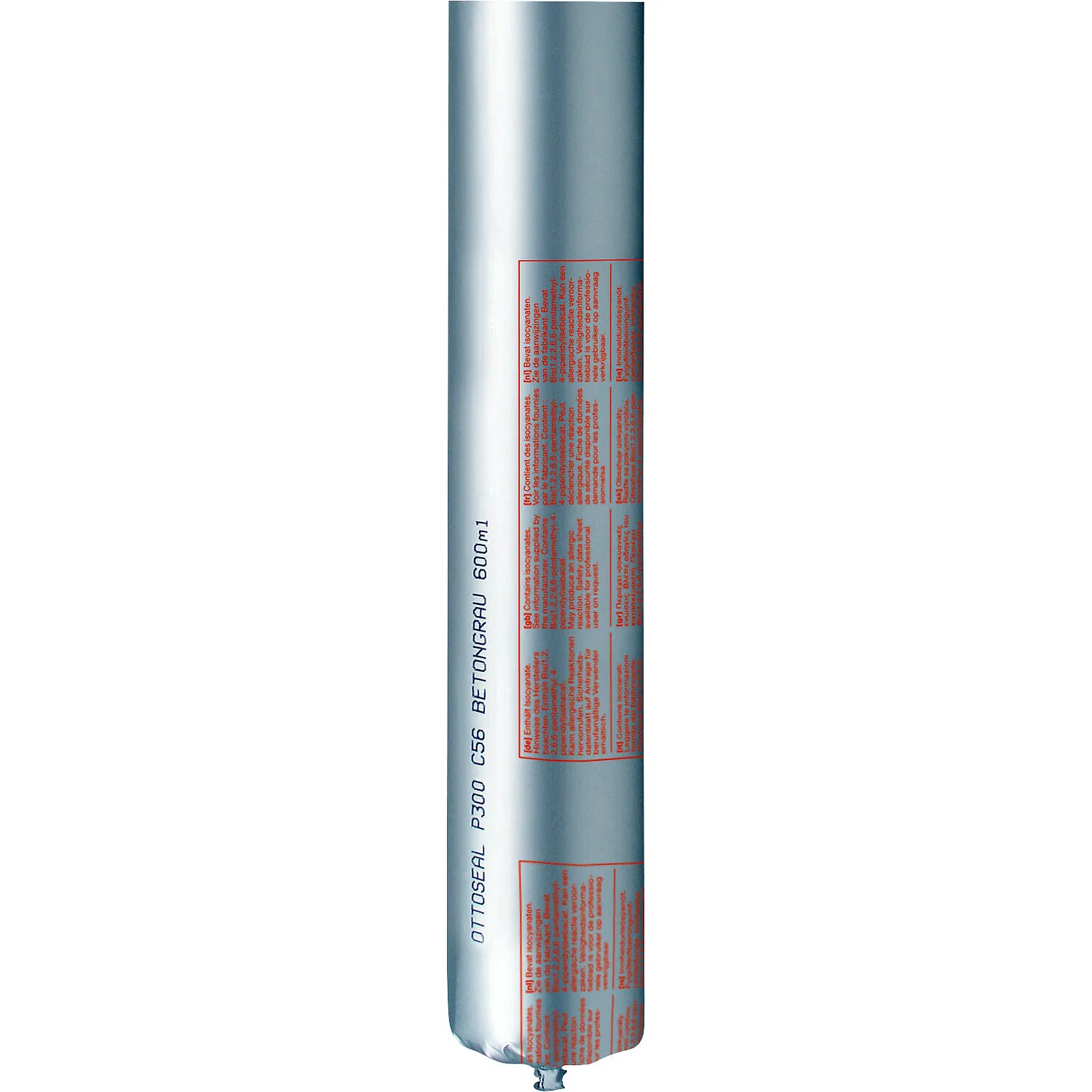 Ottoseal P300 Polyurethan-Dichtstoff 580ml Kartusche, elastischer Fugendichtstoff für Bauanschlussfugen