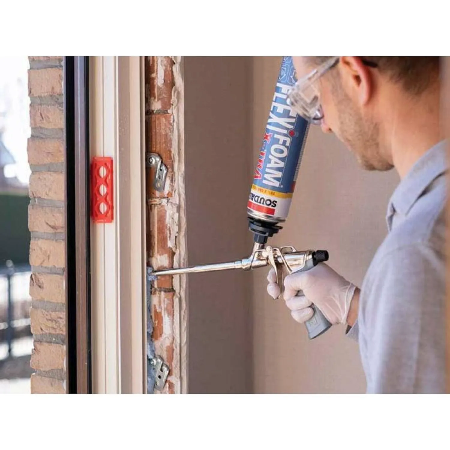 Soudal Profi-Schaumpistole – PTFE-Beschichtung für PU-Bauschaum