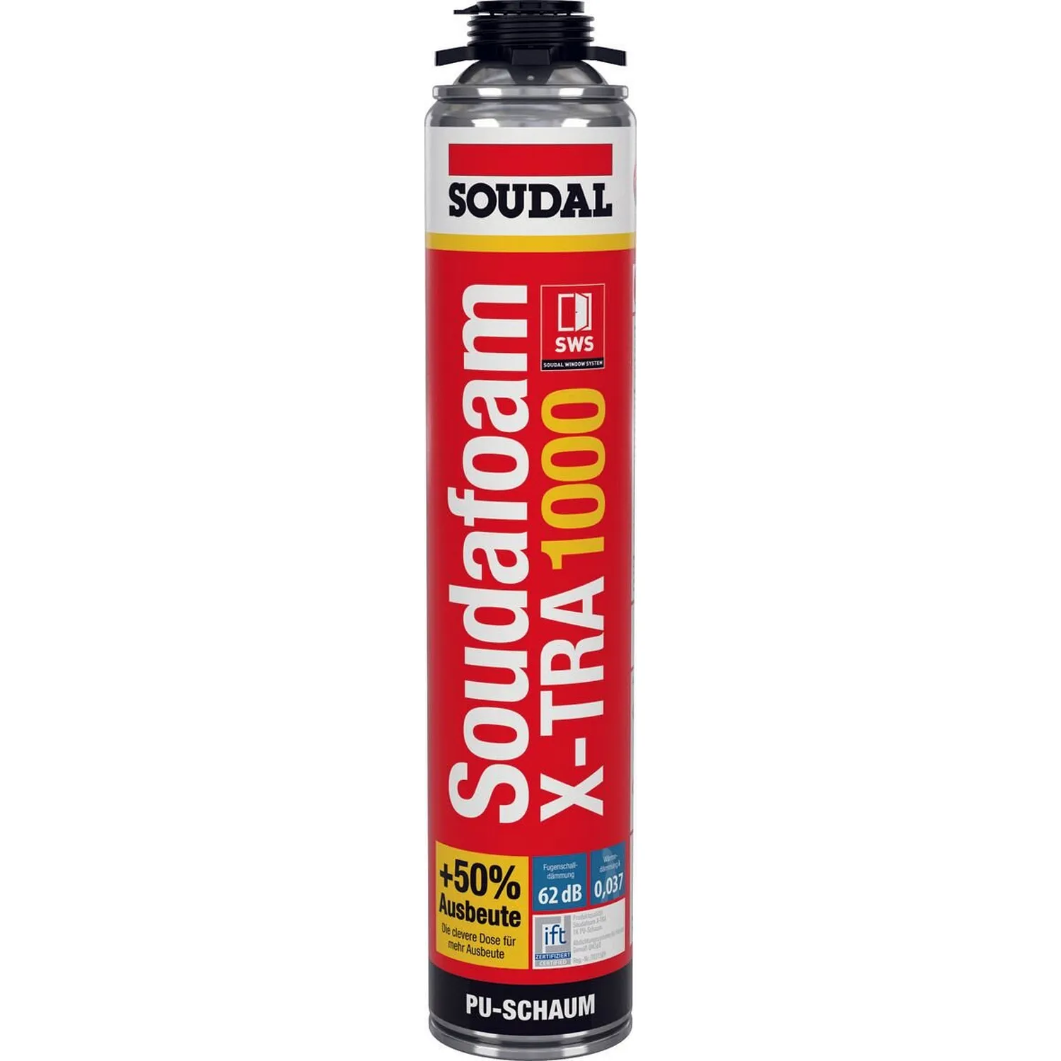 Soudal Pistolenschaum X-tra 1000 B2 870 ml
