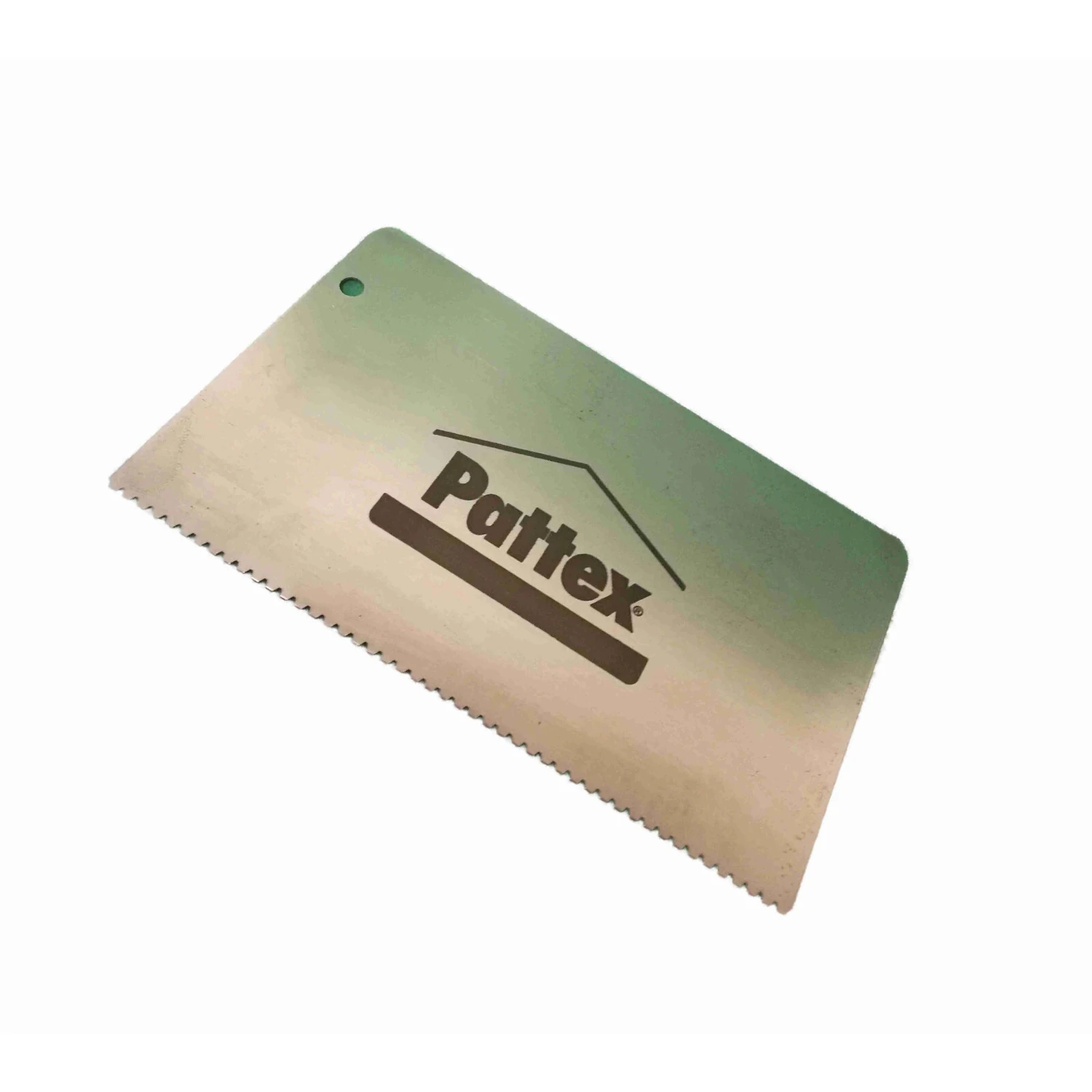 Pattex Zahnspachtel aus Metall für Kleber und Leim