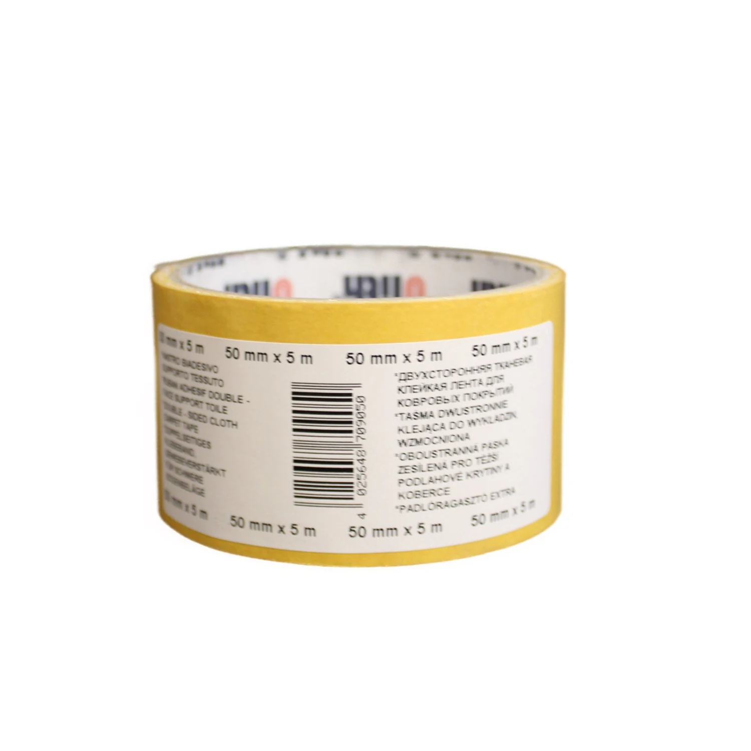Teppichband doppelseitig mit Gitternetz-Gewebe 50 mm x 25 m