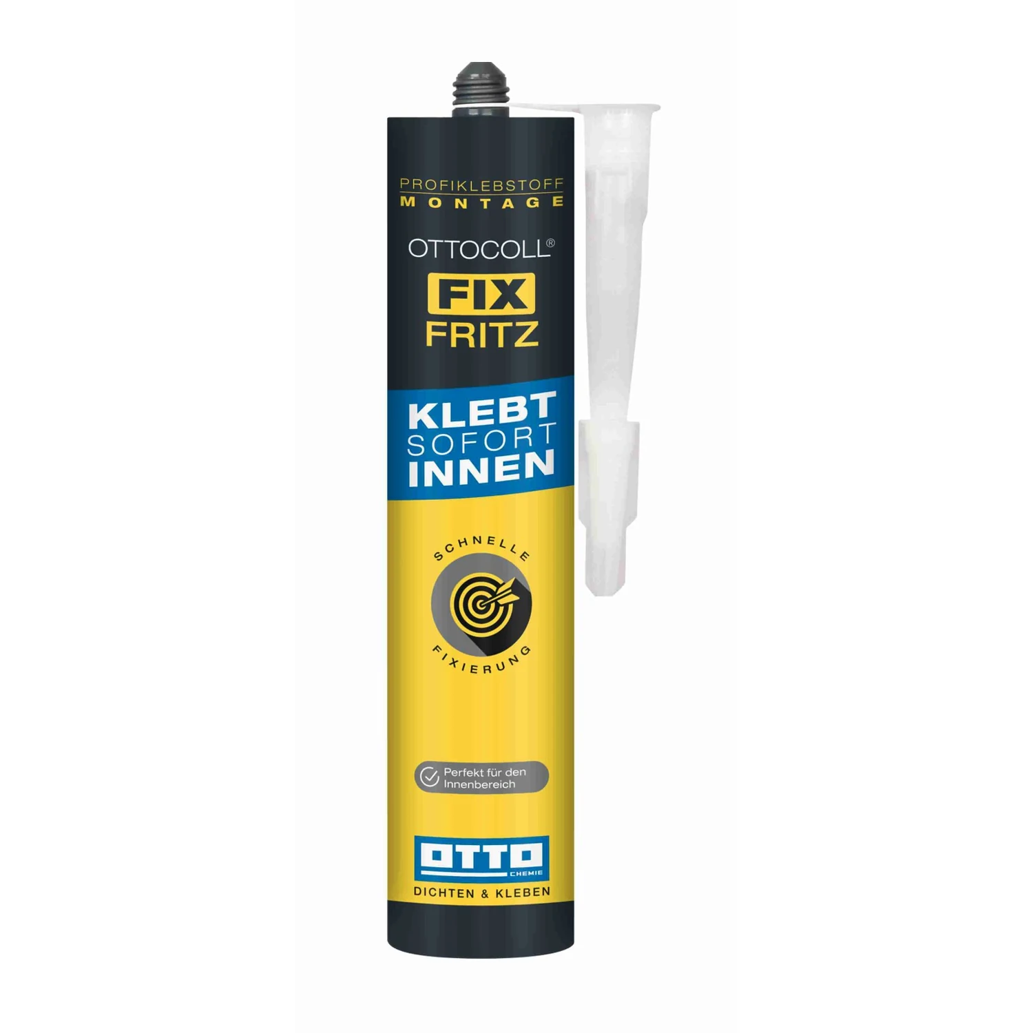 Ottocoll FIXFRITZ Montagekleber weiß, Kartusche 310 ml