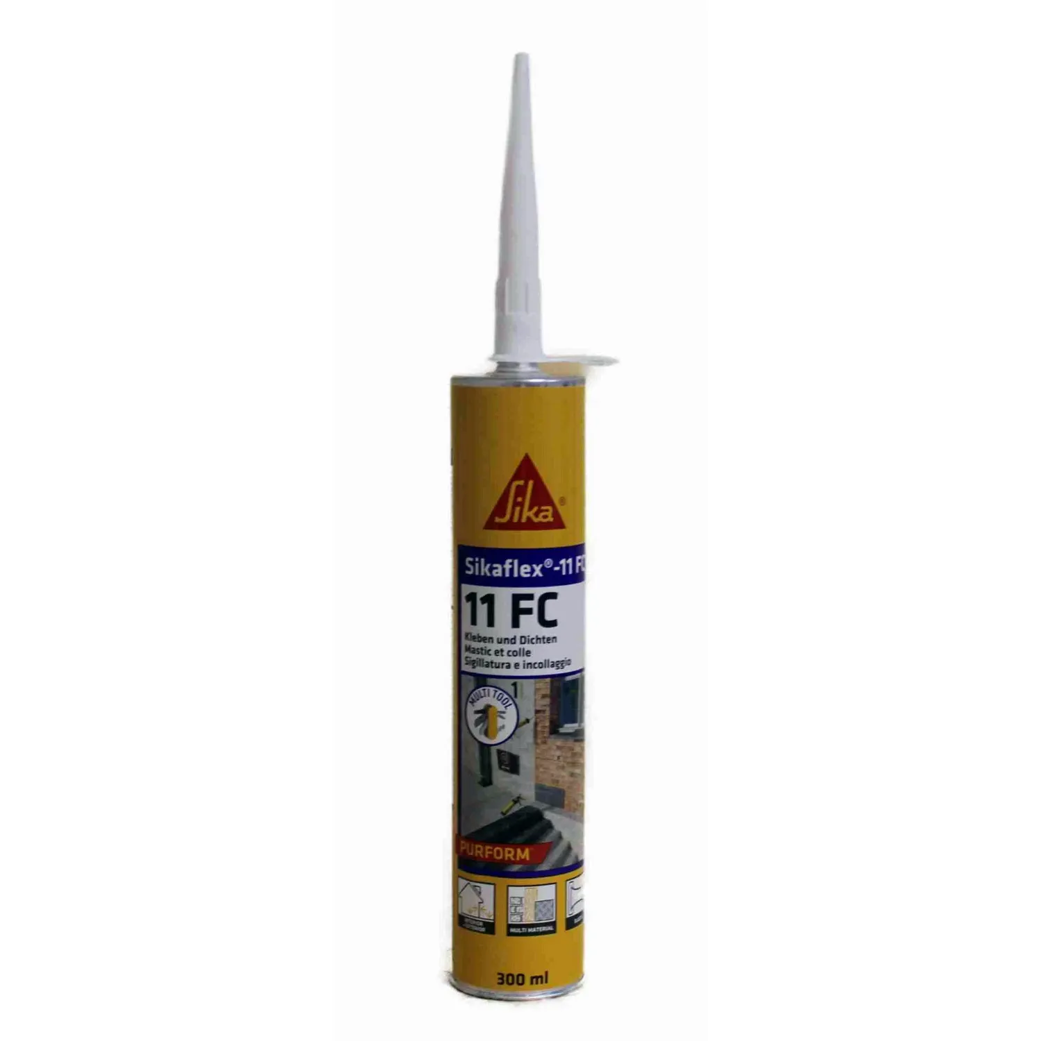 Sikaflex 11 FC Purform 300ml uniweiß Sika 1K PU Kleb- und Dichtstoff