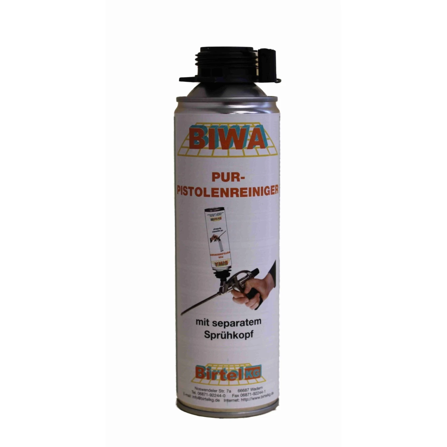 BIWA Winterschaum-Set B2 mit Schaumpistole 5 × 750 ml – Lieferumfang