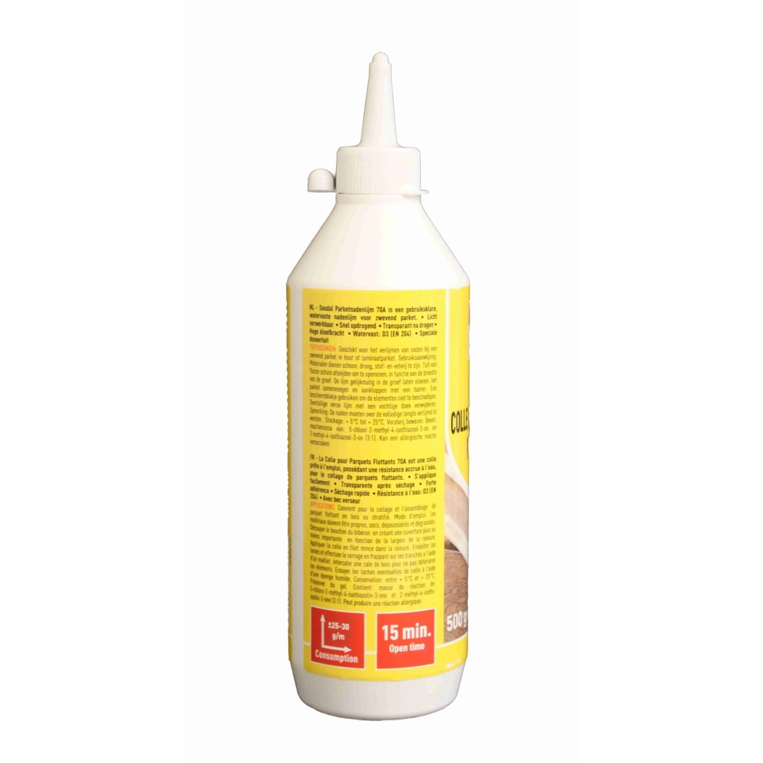 Soudal Parkettnahtkleber 70A D3, Flasche 500 g