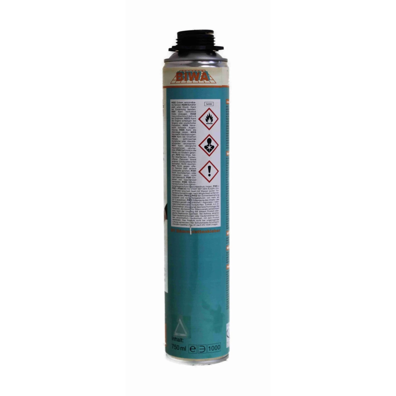 BIWA Dämmstoffkleber B1 Klebeschaum, 12 × 750 ml