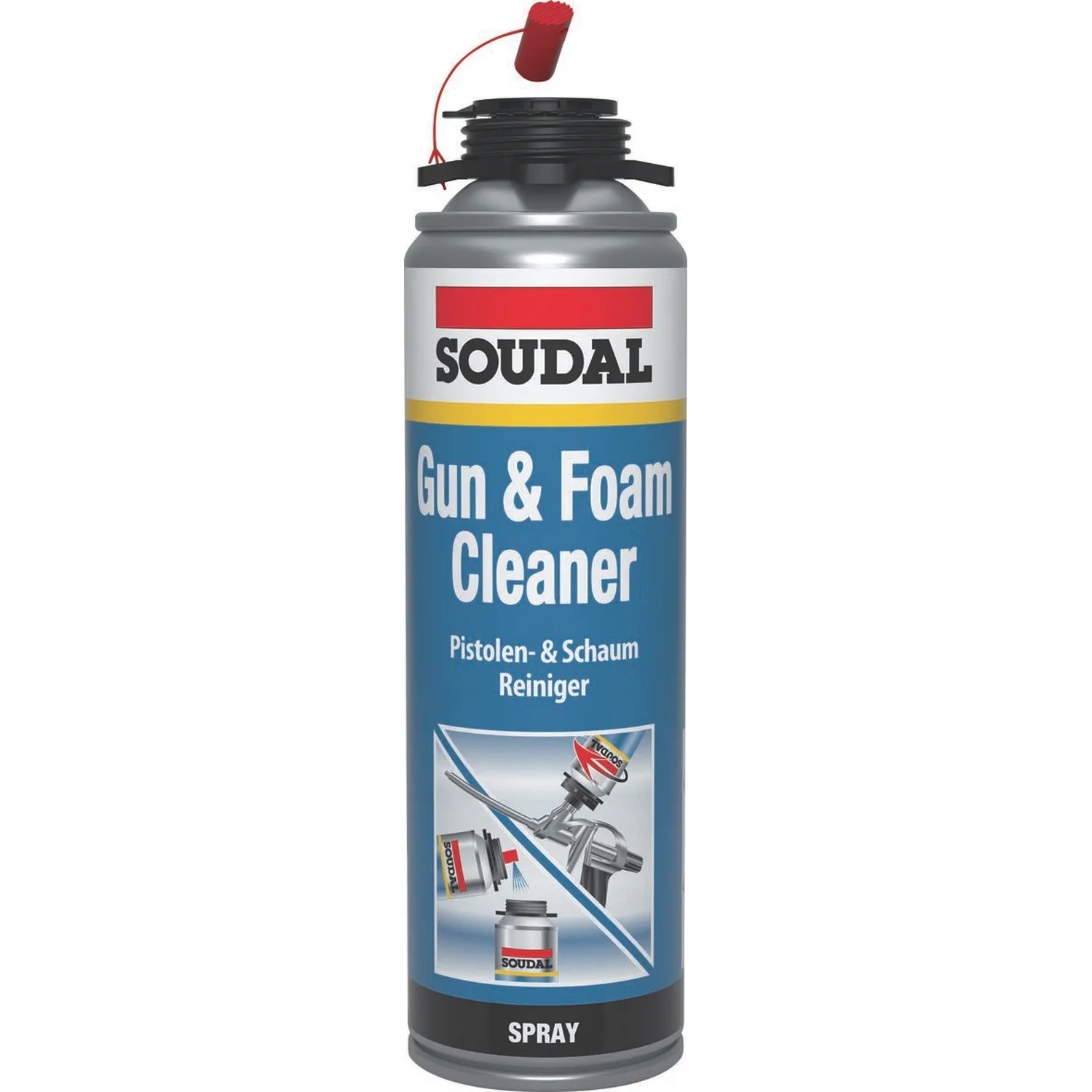 Soudal Schaumpistolen-Reiniger Aceton-Spray 500 ml