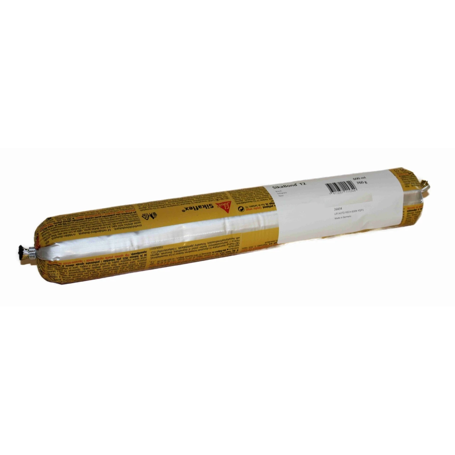 Sika SikaBond T2 Konstruktionsklebstoff schwarz, 600 ml
