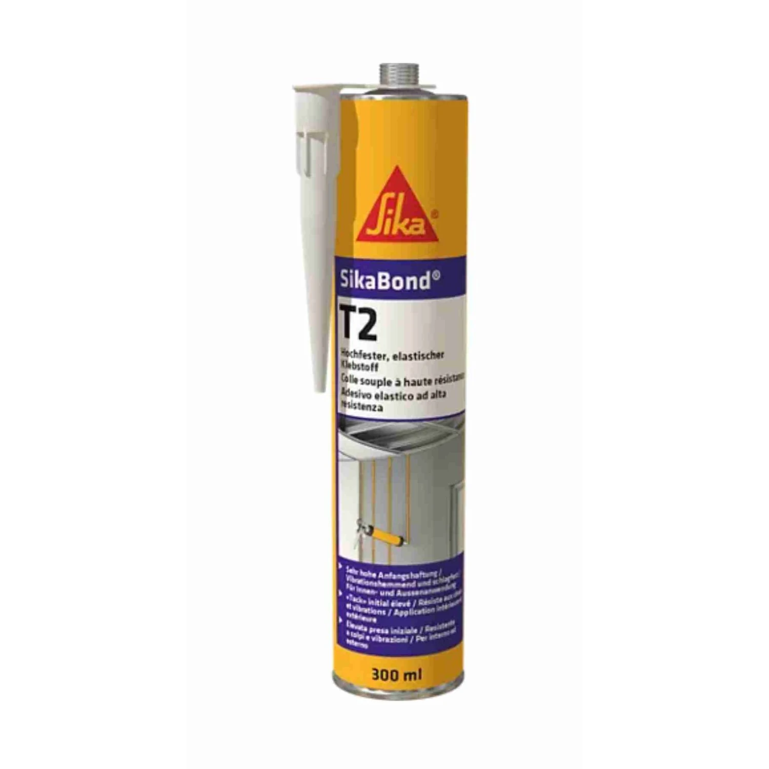 Sika SikaBond T2 Konstruktionsklebstoff weiß, 300 ml
