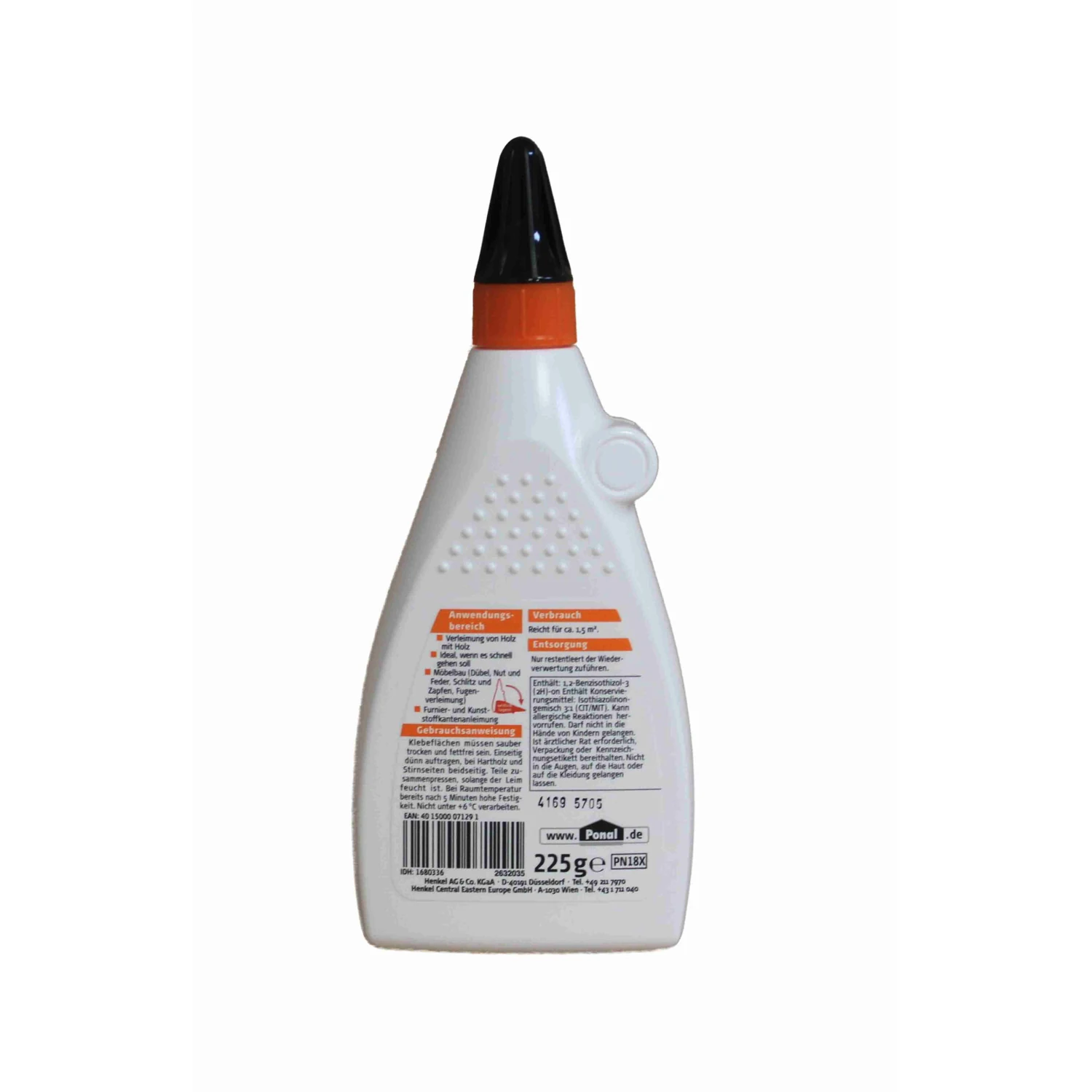 Ponal Express Holzleim schnell abbindend, Flasche 225 g