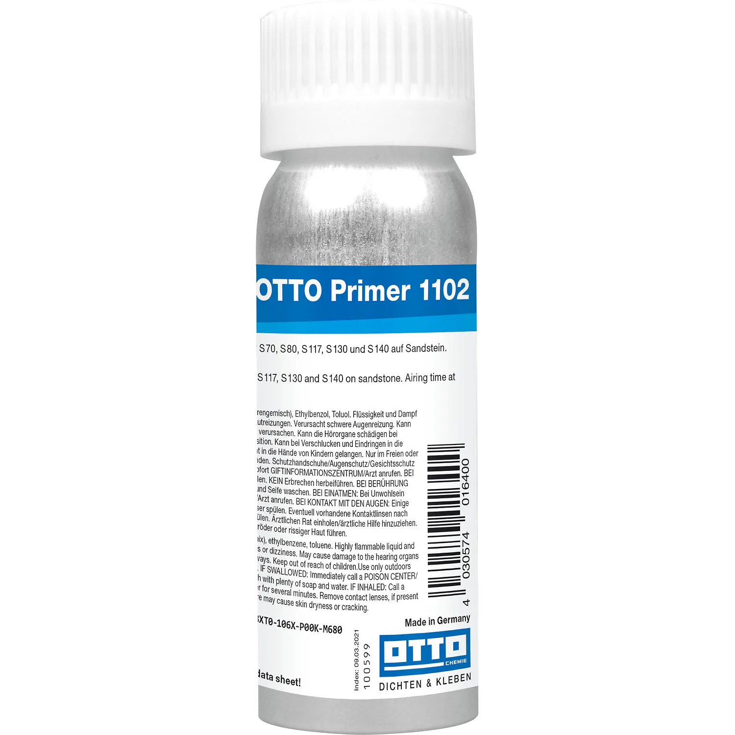 OTTO Primer 1102 Naturstein- und Sandsteinprimer 100ml Alu-Flasche, Haftgrund vor der Verfugung