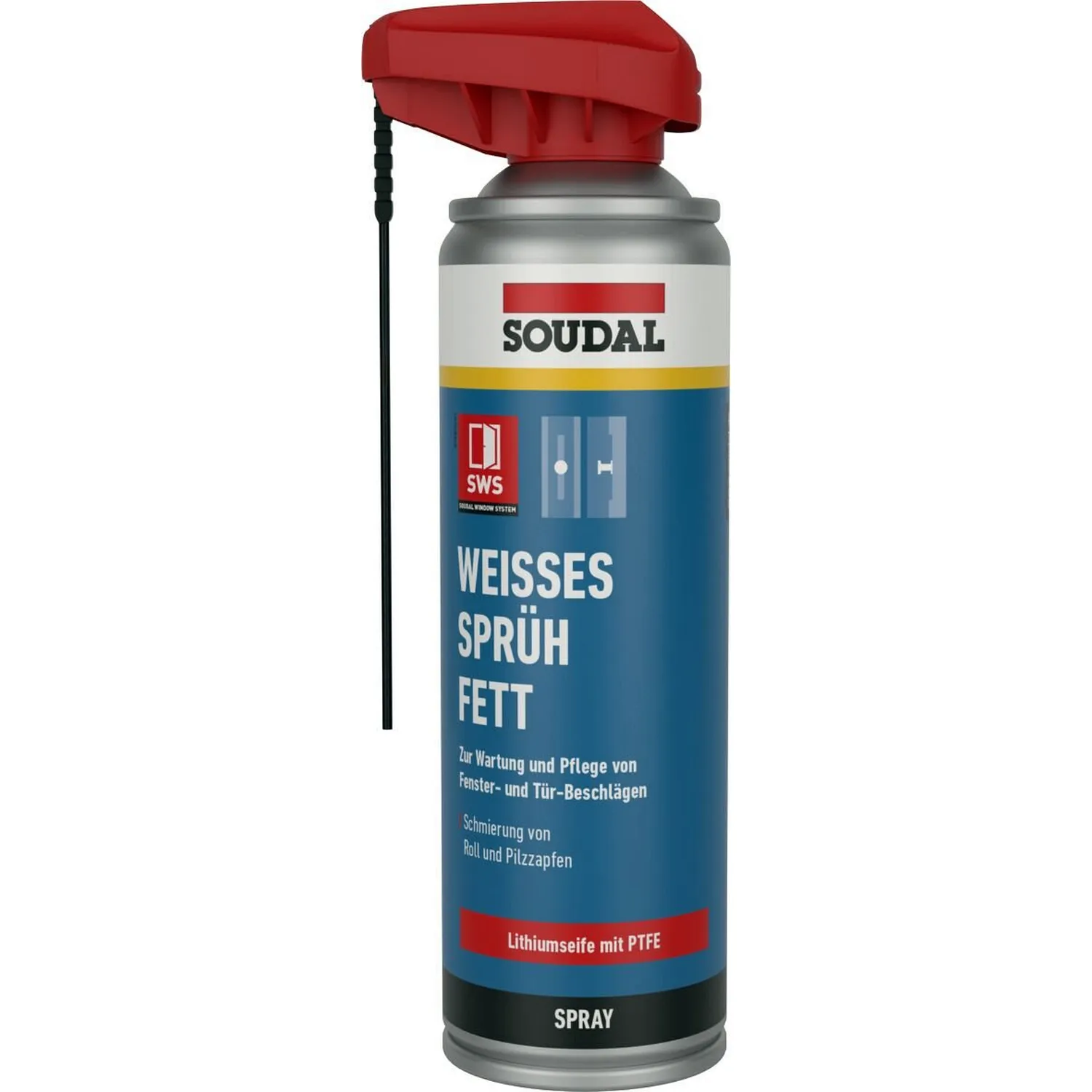 Soudal Sprühfett Lithiumfett weiß 400 ml