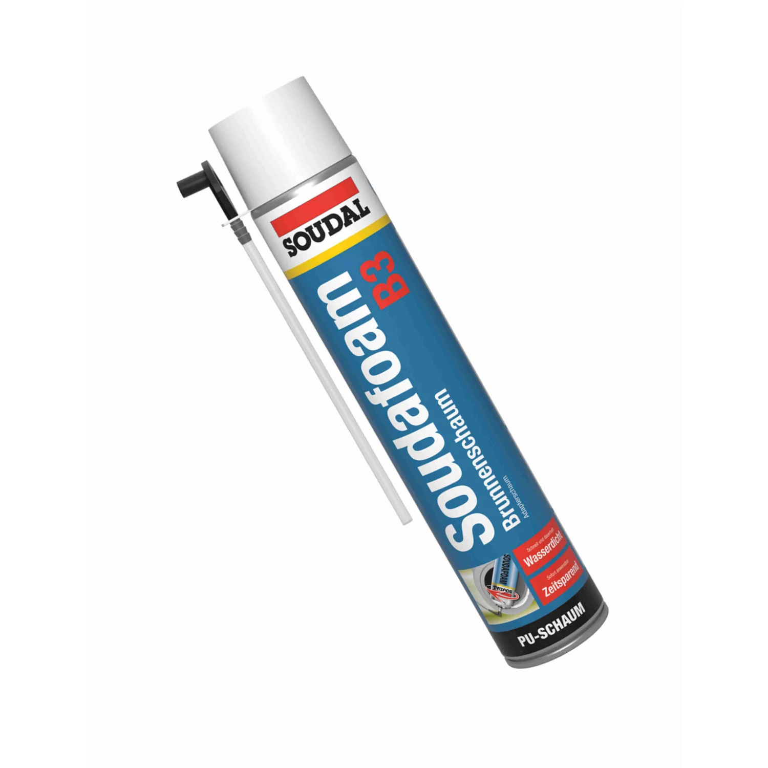 Soudal Soudafoam Brunnenschaum B3 Montageschaum 750 ml