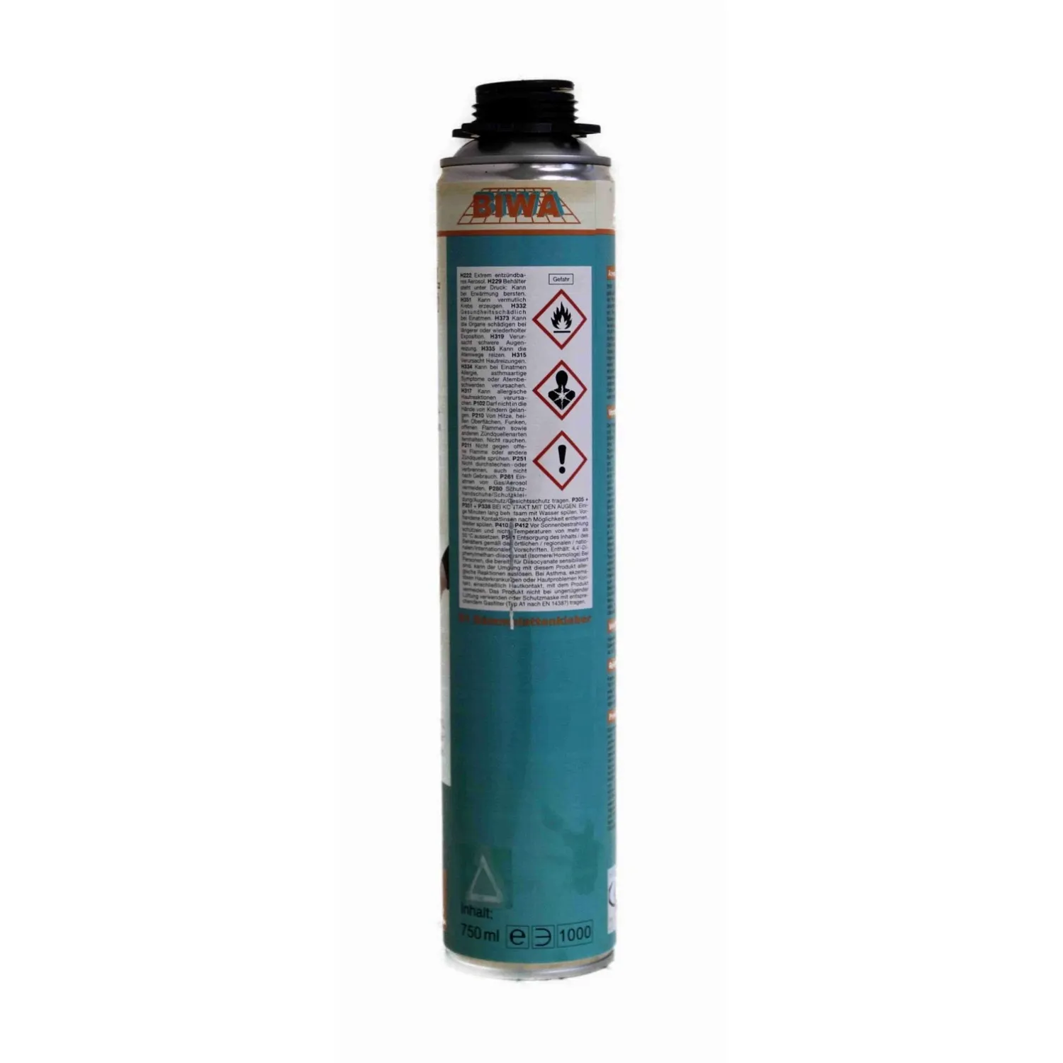 Biwa P950 Dämmstoffkleber B1 Perimeterkleber Klebeschaum 750ml