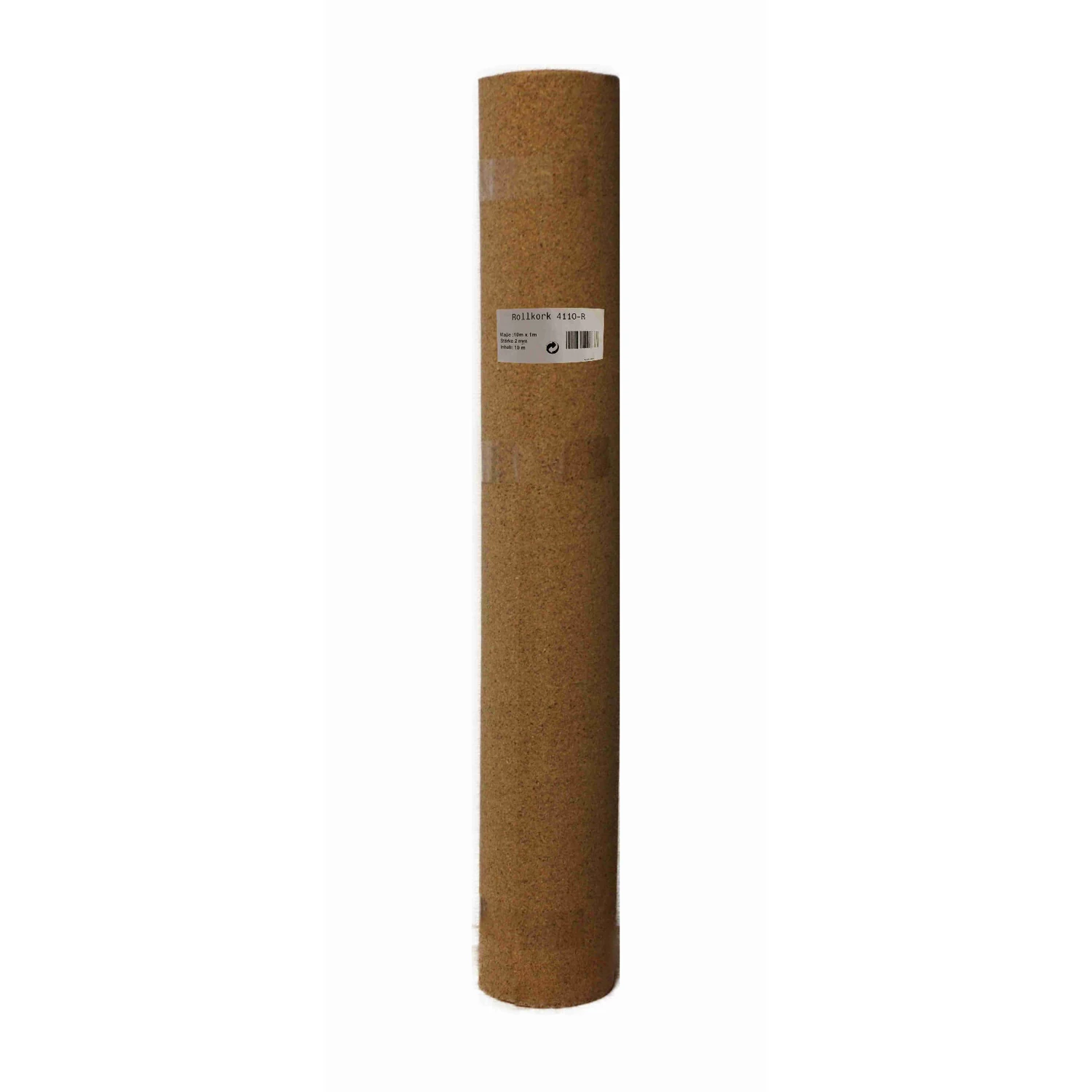 Rollkork Trittschalldämmung 2 mm 1 x 10 m