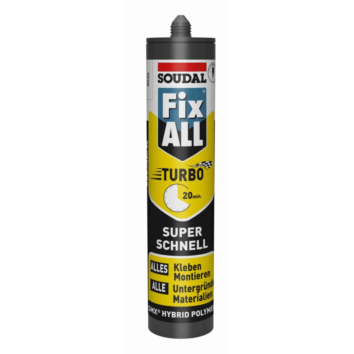 Soudal Fix All Turbo Konstruktionskleber weiß, 430 g