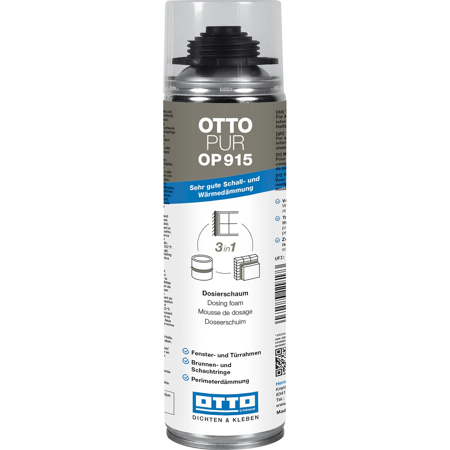 Ottopur OP 915 Pistolenschaum 500ml