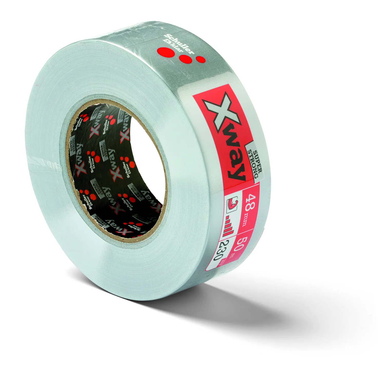 X-WAY Gewebeband wasserfest silber 48 mm x 10 m