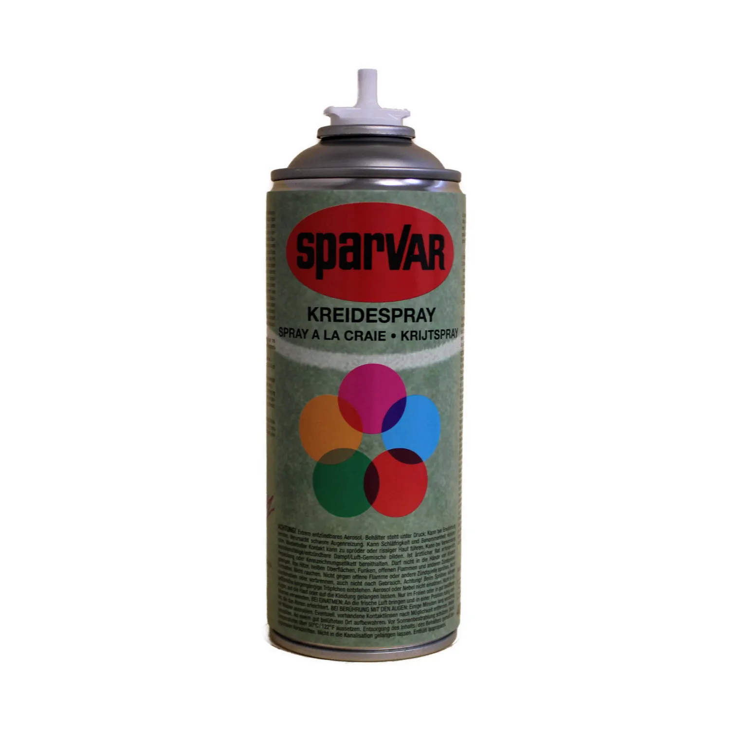 Sprühkreide Sparvar Kreidespray 400ml weiss