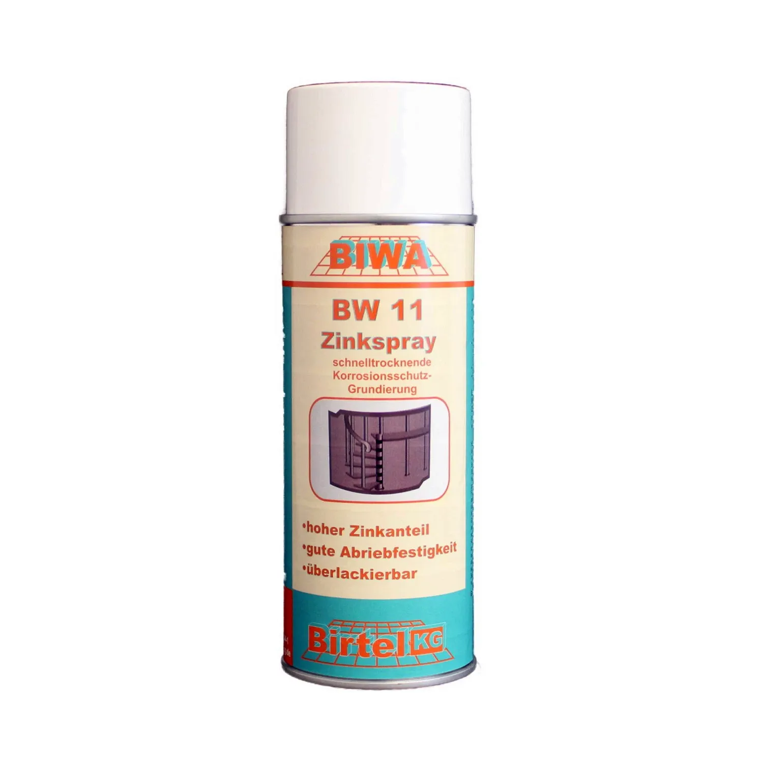 Zinkspray BW11 – Korrosionsschutz-Grundierung zinkgrau 400 ml