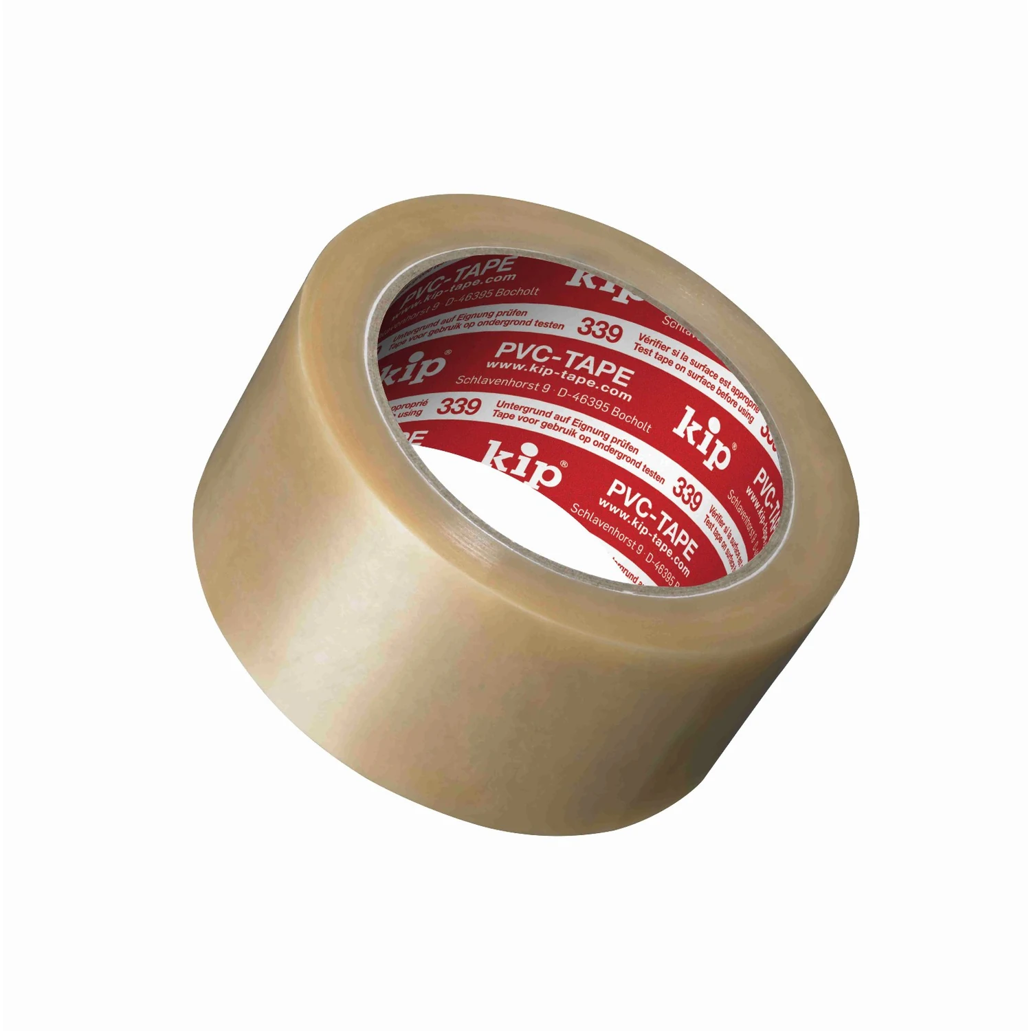 KIP 339 PVC-Packband transparent, 50 mm × 66 m