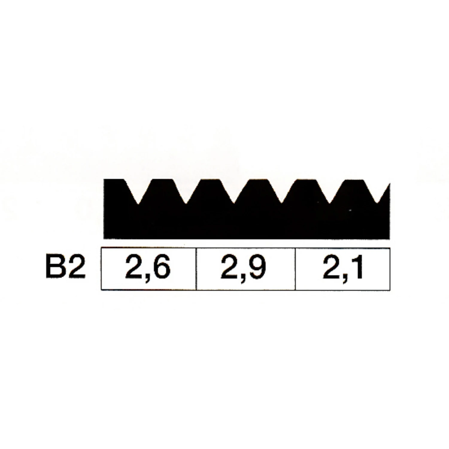 Schuller Zahnspachtel Stahl 18 cm, Zahnung wählbar
